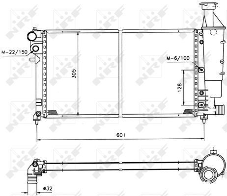 Radiateur, refroidissement du moteur