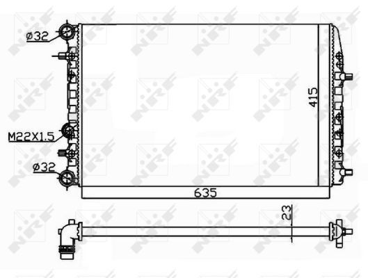 Radiateur, refroidissement du moteur