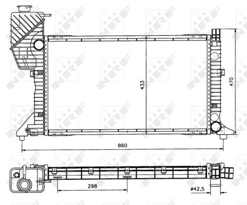 Radiateur, refroidissement du moteur