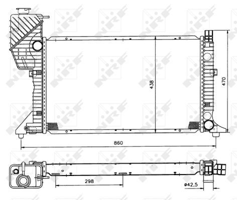 Radiateur, refroidissement du moteur