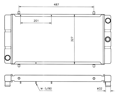 Radiateur, refroidissement du moteur