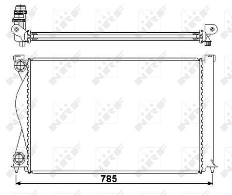 Radiateur, refroidissement du moteur