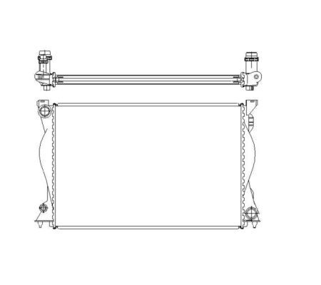 Radiateur, refroidissement du moteur