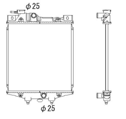 Radiateur, refroidissement du moteur