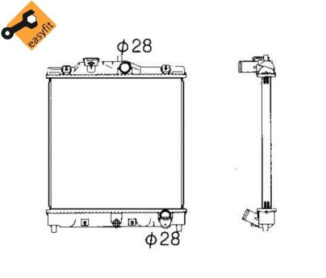 Radiateur, refroidissement du moteur