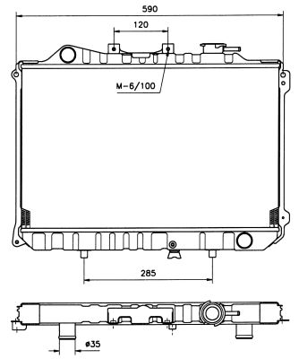 Radiateur, refroidissement du moteur