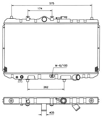 Radiateur, refroidissement du moteur