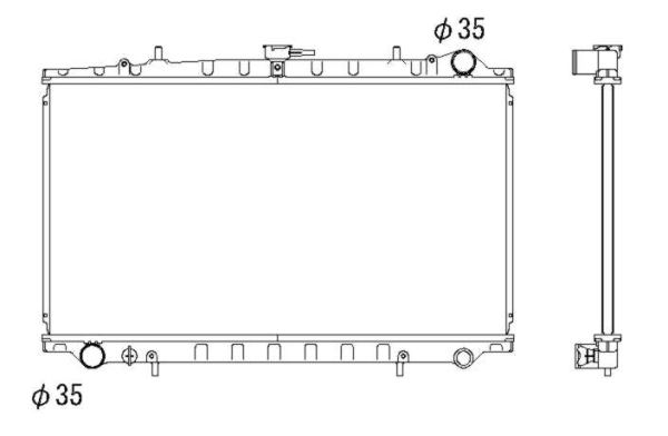 Radiateur, refroidissement du moteur