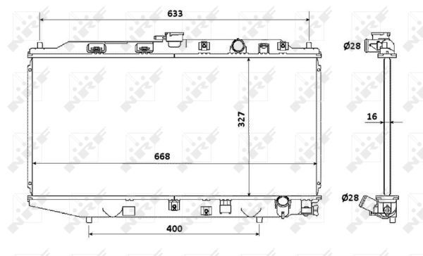 Radiateur, refroidissement du moteur