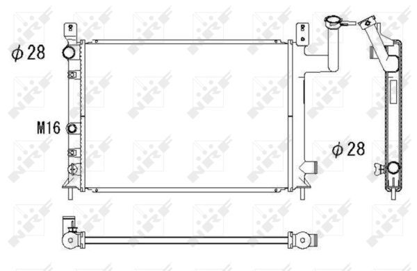 Radiateur, refroidissement du moteur