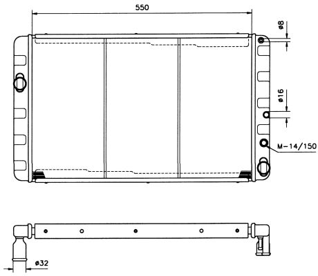 Radiateur, refroidissement du moteur