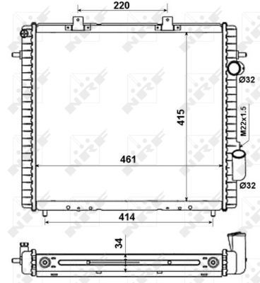 Radiateur, refroidissement du moteur