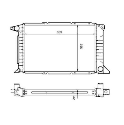 Radiateur, refroidissement du moteur