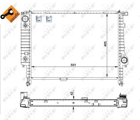 Radiateur, refroidissement du moteur