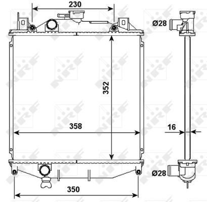 Radiateur, refroidissement du moteur