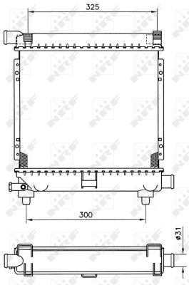 Radiateur, refroidissement du moteur