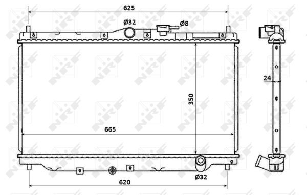 Radiateur, refroidissement du moteur