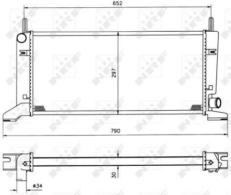 Radiateur, refroidissement du moteur