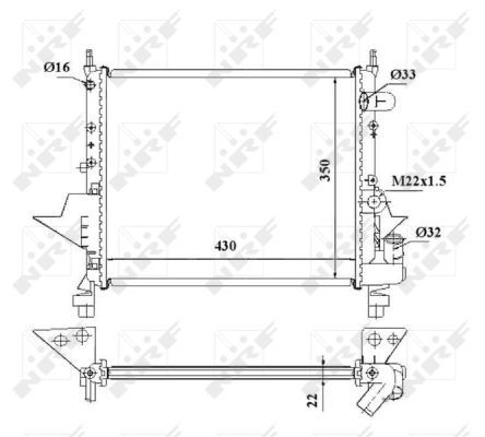 Radiateur, refroidissement du moteur