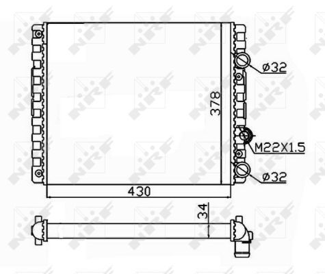 Radiateur, refroidissement du moteur