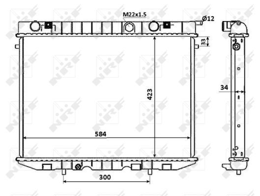 Radiateur, refroidissement du moteur