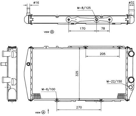 Radiateur, refroidissement du moteur