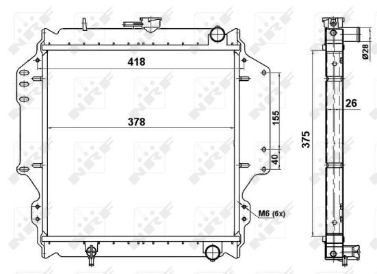Radiateur, refroidissement du moteur
