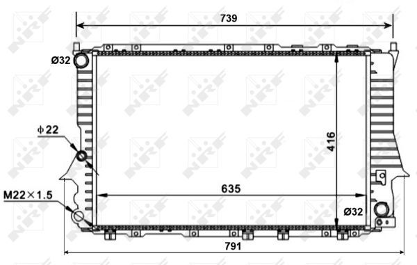 Radiateur, refroidissement du moteur