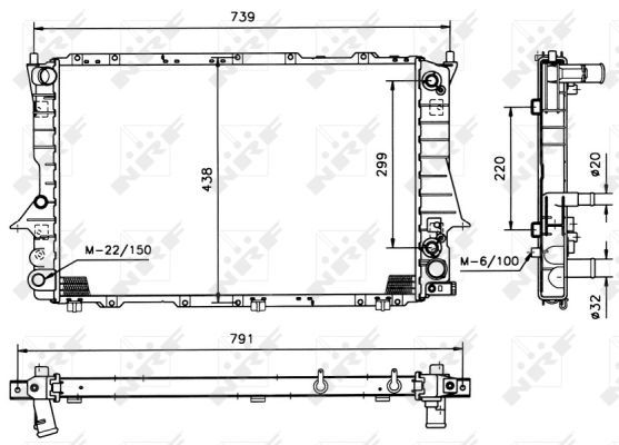 Radiateur, refroidissement du moteur