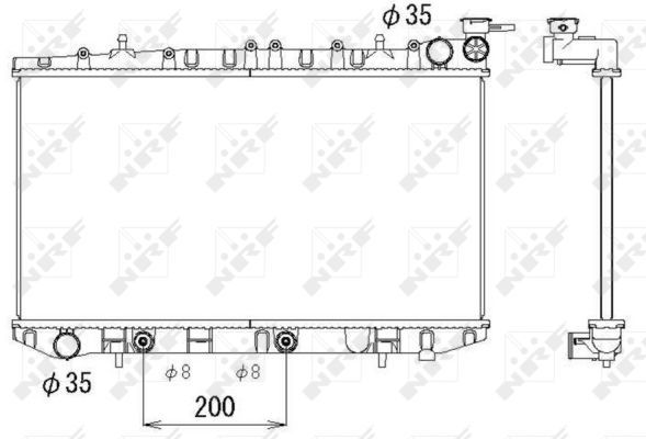 Radiateur, refroidissement du moteur