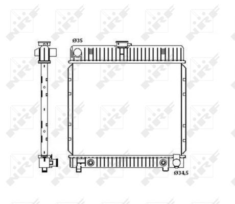 Radiateur, refroidissement du moteur