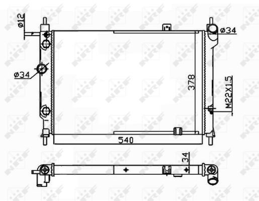 Radiateur, refroidissement du moteur