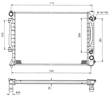 Radiateur, refroidissement du moteur