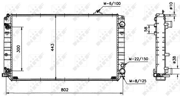 Radiateur, refroidissement du moteur