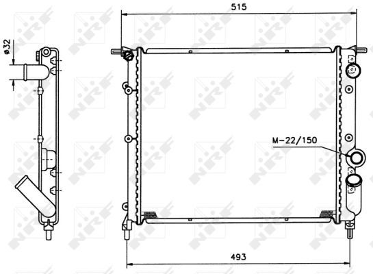 Radiateur, refroidissement du moteur