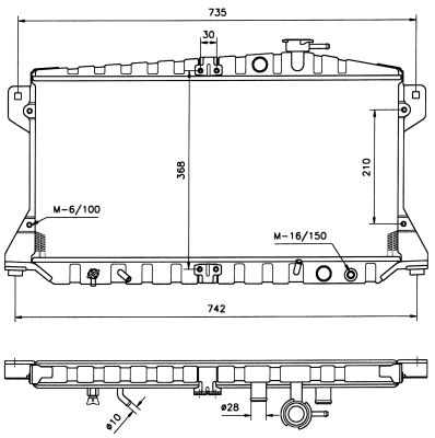 Radiateur, refroidissement du moteur