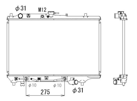 Radiateur, refroidissement du moteur