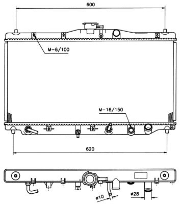 Radiateur, refroidissement du moteur