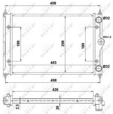 Radiateur, refroidissement du moteur