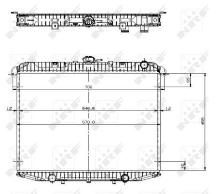 Radiateur, refroidissement du moteur