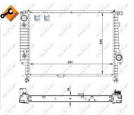 Radiateur, refroidissement du moteur