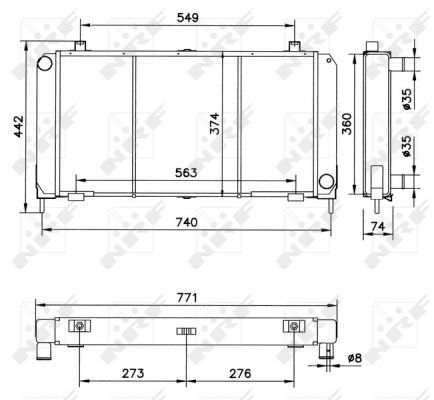 Radiateur, refroidissement du moteur