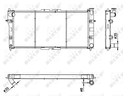 Radiateur, refroidissement du moteur