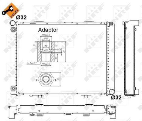 Radiateur, refroidissement du moteur