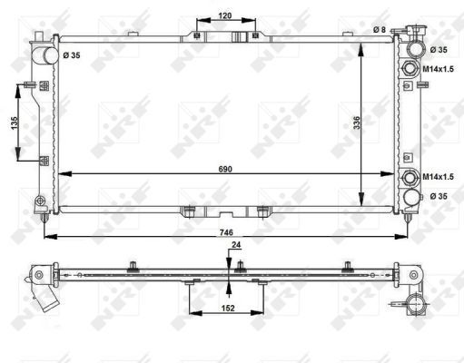 Radiateur, refroidissement du moteur