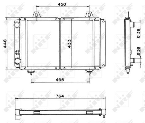 Radiateur, refroidissement du moteur