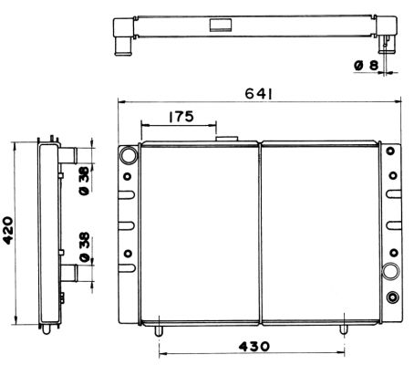 Radiateur, refroidissement du moteur