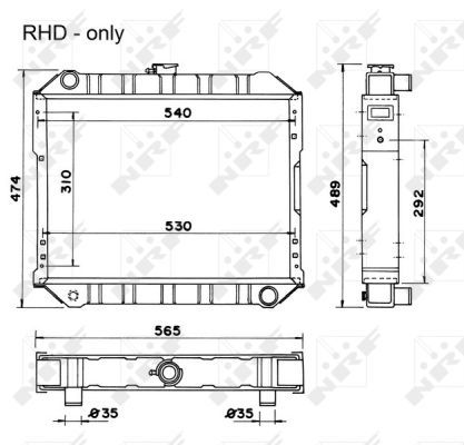Radiateur, refroidissement du moteur