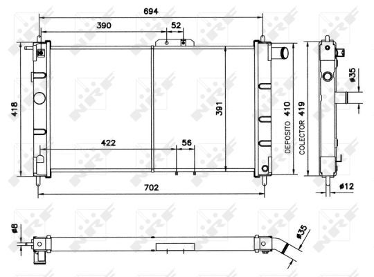 Radiateur, refroidissement du moteur