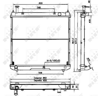Radiateur, refroidissement du moteur